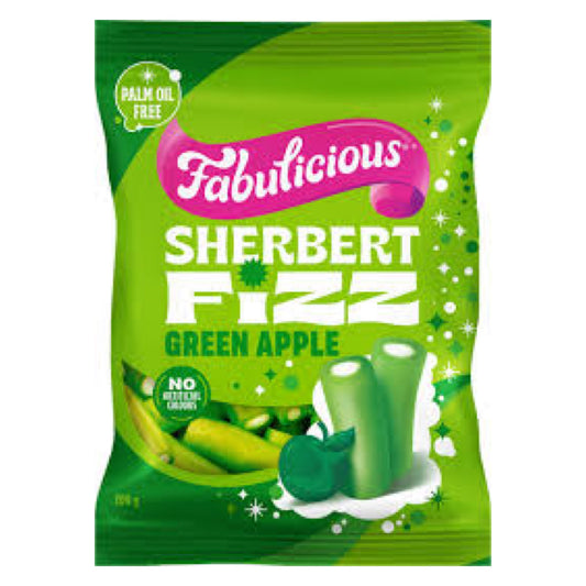 Fabulicious Sherbet Fizz Green Apple 180g