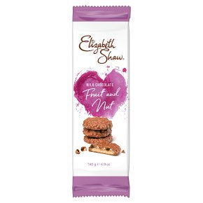 Elizabeth Shaw Milk Chocolate Fruit & Nut Biscuits140g