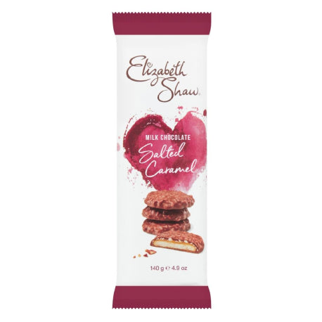 Elizabeth Shaw Milk Chocolate Salted Caramel Biscuits 140g