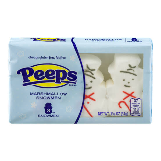 Peeps Snowman 3 pack