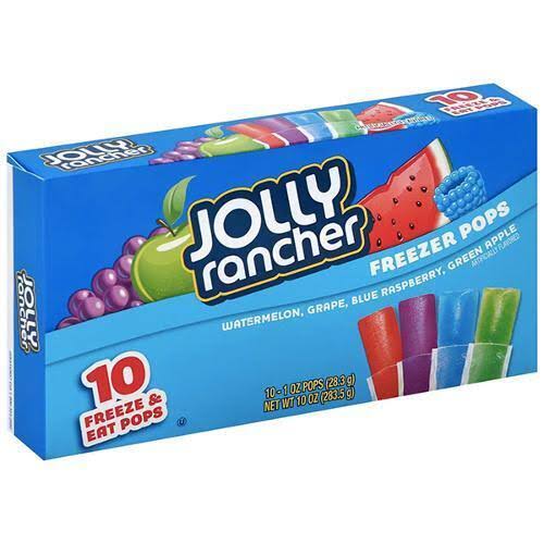 Jolly Rancher Freezer Pops 10 pack