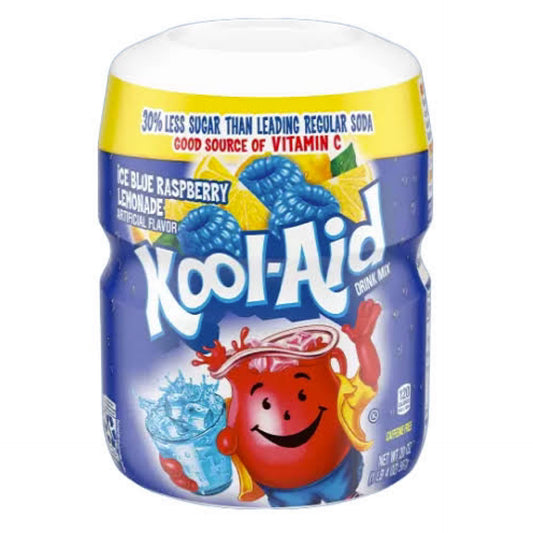 Kool Aid Ice Blue Raspberry Lemonade 538g Tub