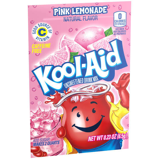 Kool Aid Sachet Pink Lemonade