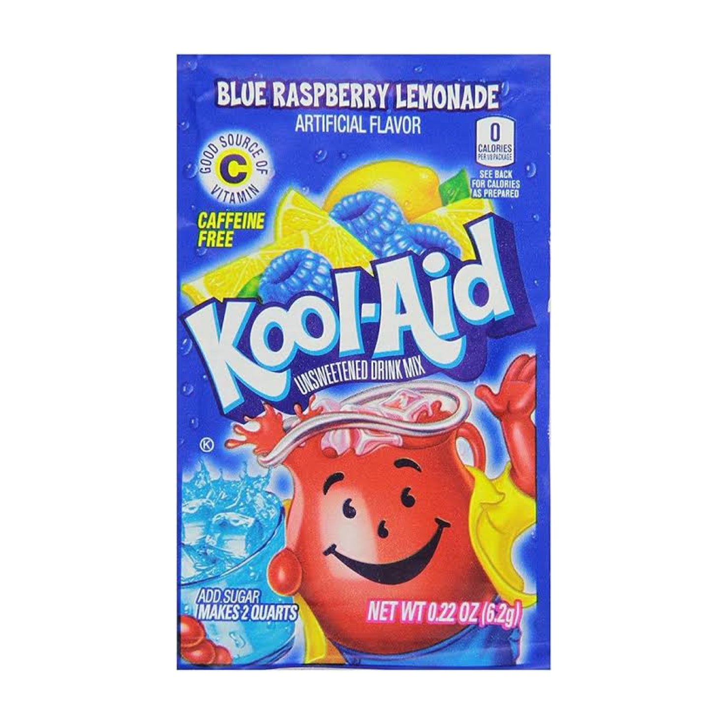 Kool Aid Blue Raspberry Lemonade Sachet