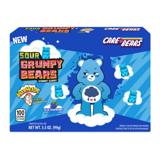 Warheads Sour Grumpy Bears (Care Bears 🩷)