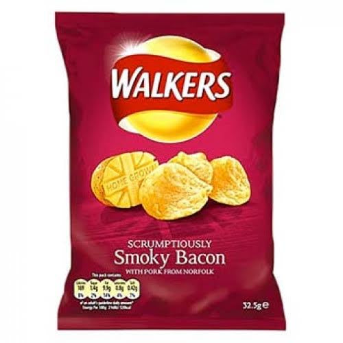 Walkers Smokey Bacon 32g