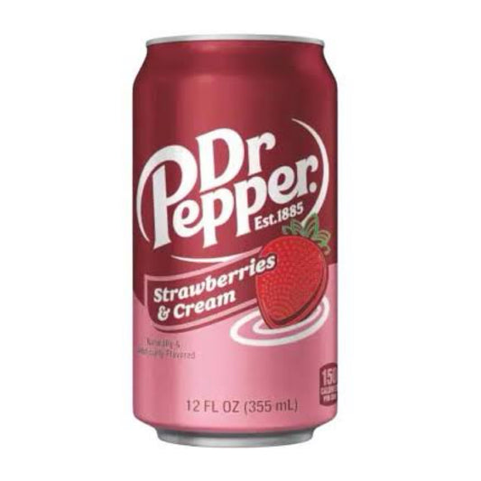 Dr Pepper Strawberries & Cream 355ml