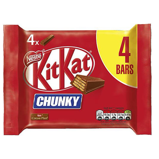 UK. Kit Kat Chunky 32g 4 pack