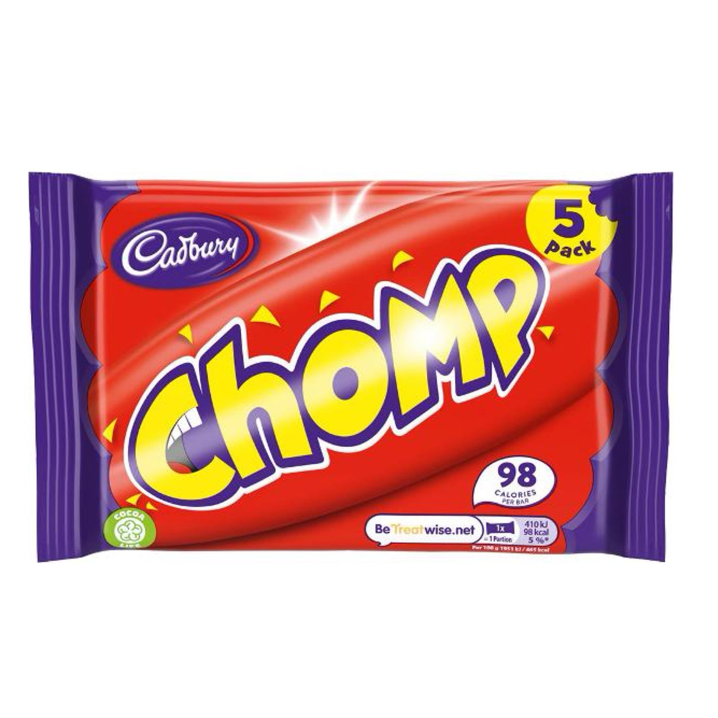 UK Cadbury Chomp Bar 5 pack