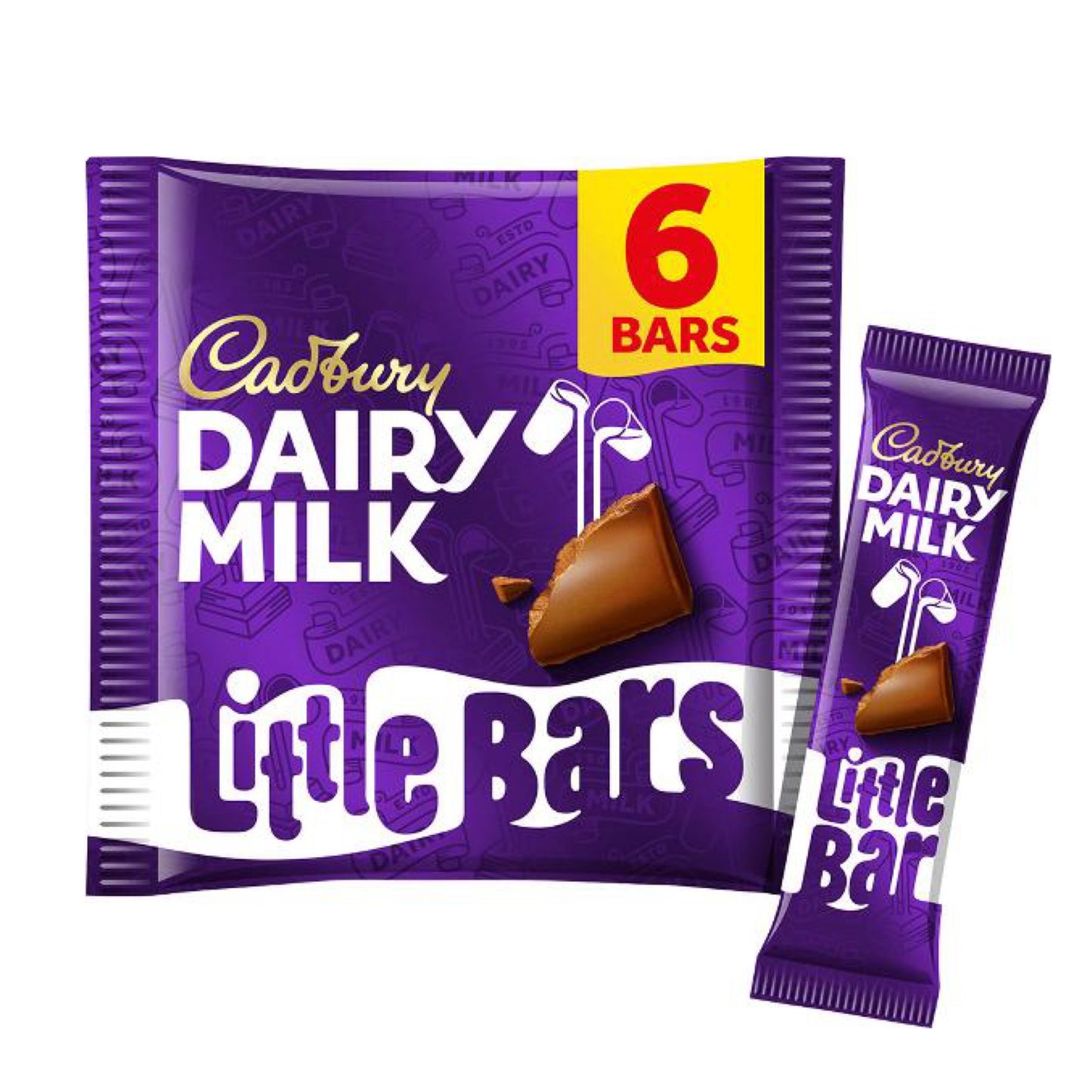 UK Cadbury Dairy Milk Little Bars 6 pack