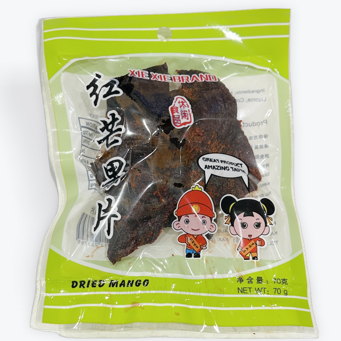 XIE XIE Dried Mango 70g