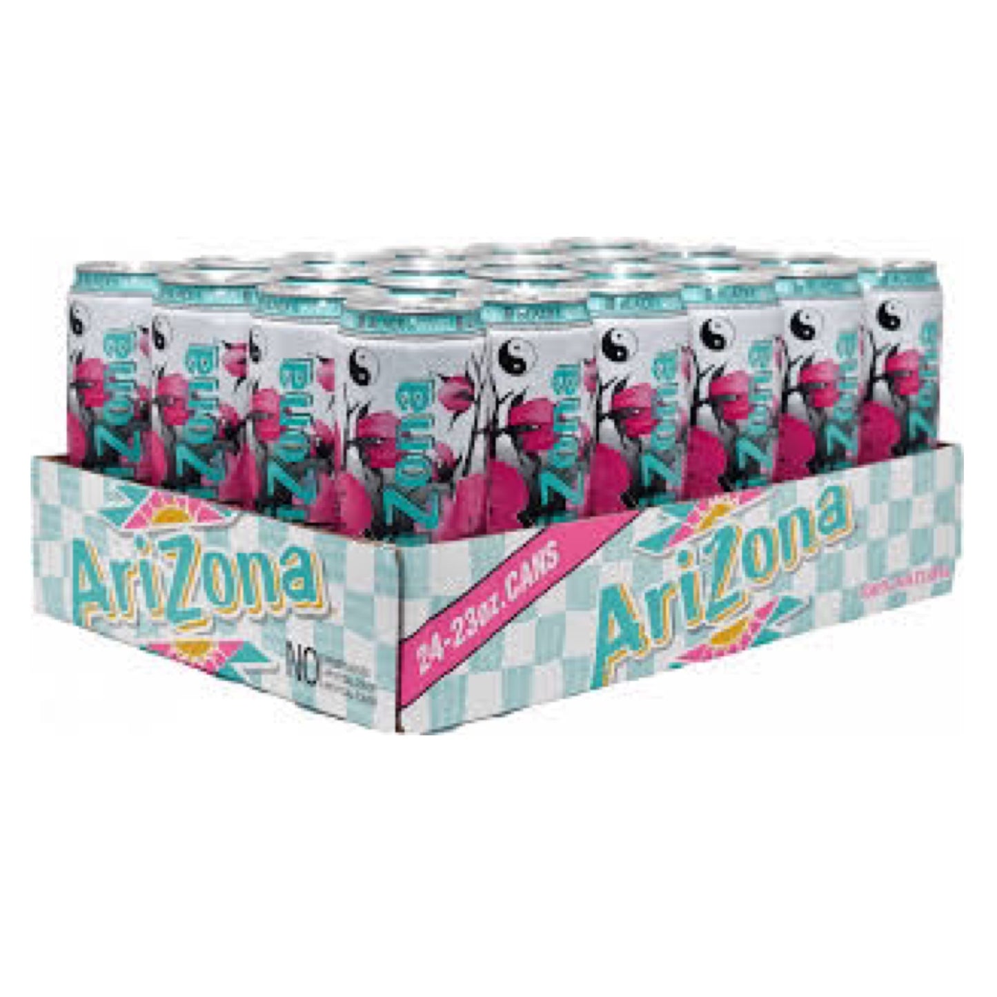 Arizona Black & White Iced Tea 680ml 24 pack