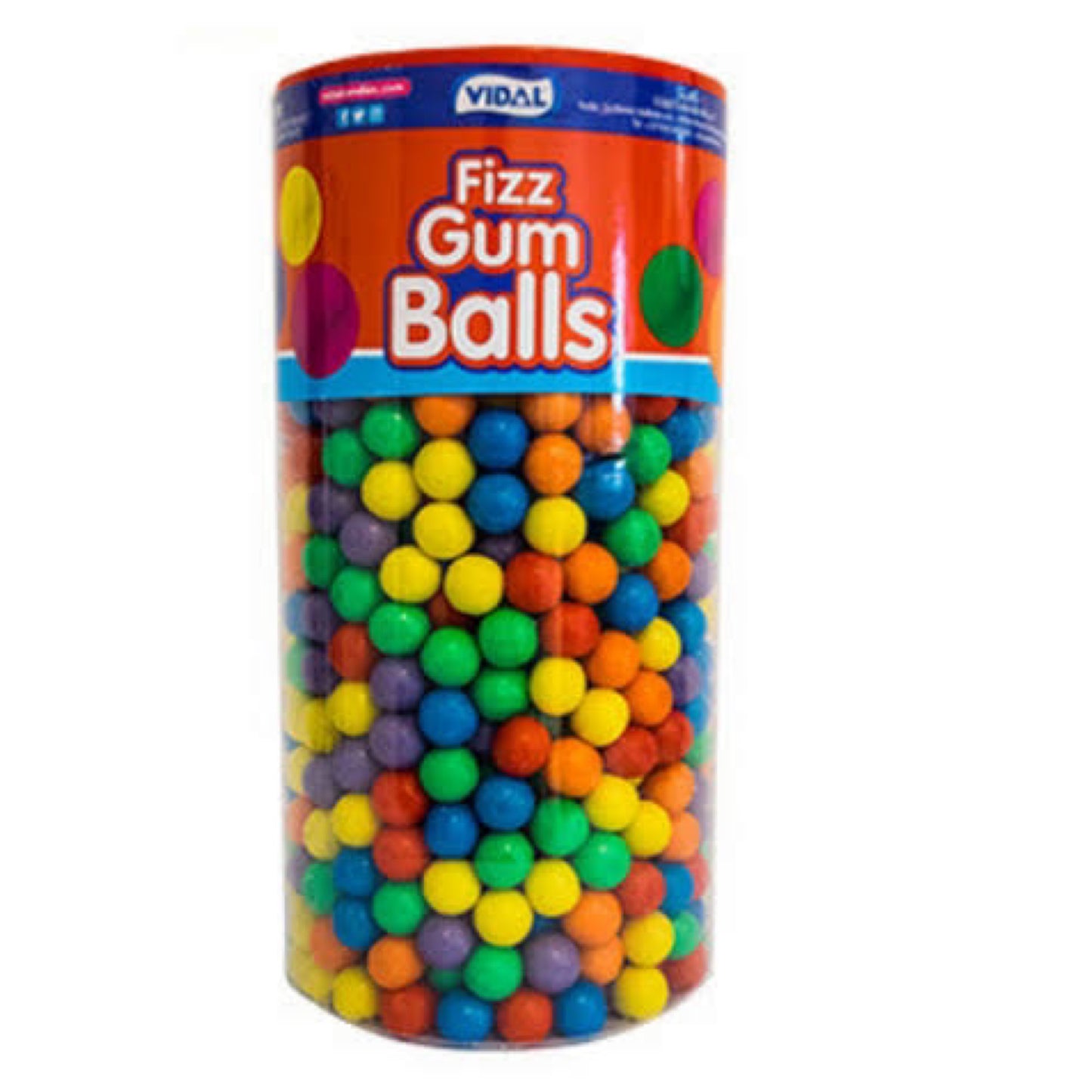 Vidal Fizz Gumballs 800pc