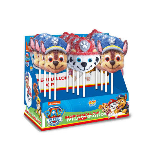 Paw Patrol Marshmallow Pops 45g 12 pack