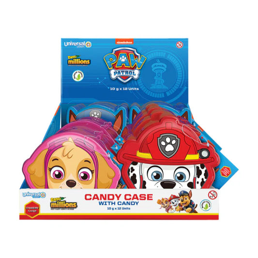 Paw Patrol Candy Case 10g 12 pack