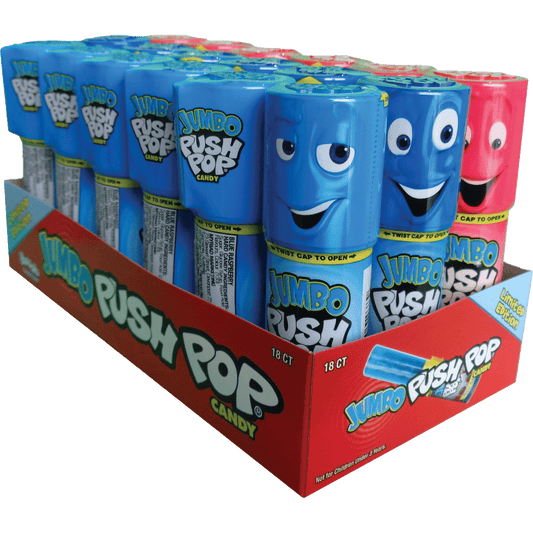 Jumbo Push Pop 30g18 pack