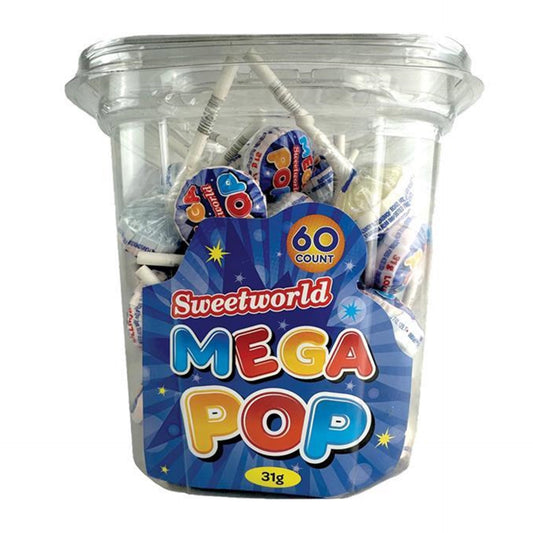 Sweetworld Mega Pop 31g 60 piece