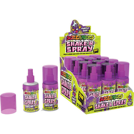 Shake & Spray Purple Razz 60ml 12 pack