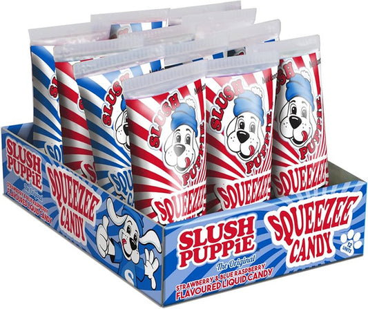 Slush Puppie Squeeze Candy 60g 12 pack