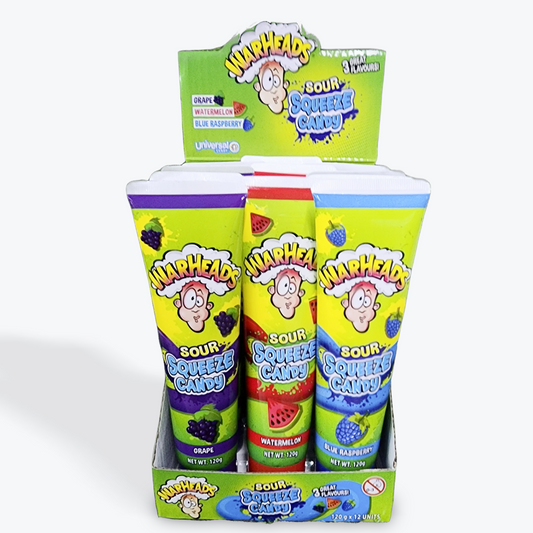 Warheads Squeeze Candy 120g 12 pack