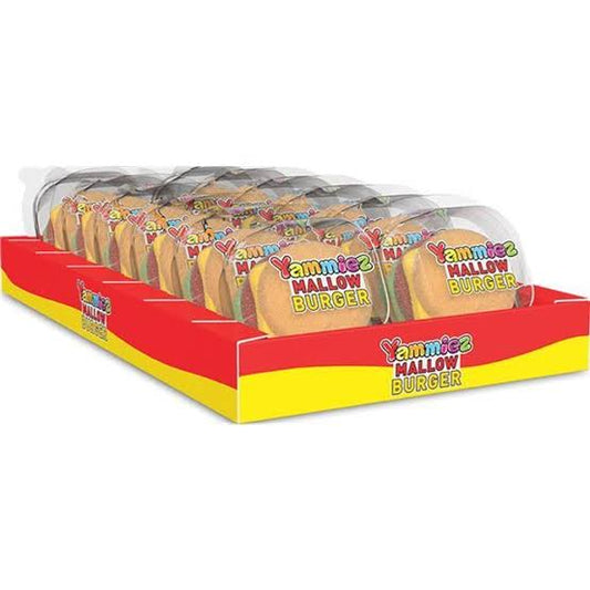 Yammeiz Mallow Burger 50g 12 pack