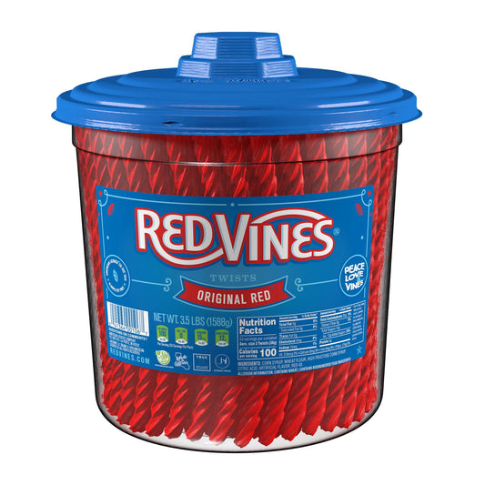 Red Vines Tub Original Red 1.6kg