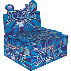 Zombie Chews Blue Raspberry 72 pack