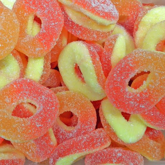 Peach Rings 100g