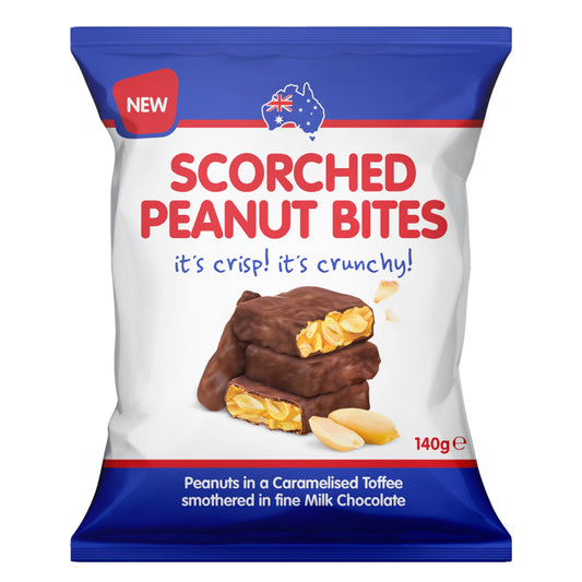 Scorched Peanut Bites 140g