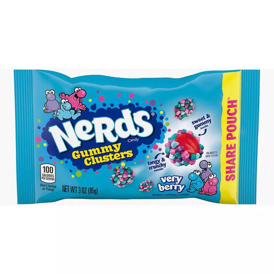 Nerds Gummy Clusters Very Berry 85g