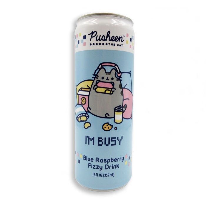 I’m Busy Blue Raspberry Fizzy Drink 355ml