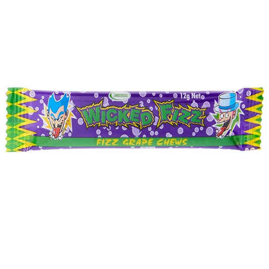 Wicked Fizz, Fizz Grape Chew 12g