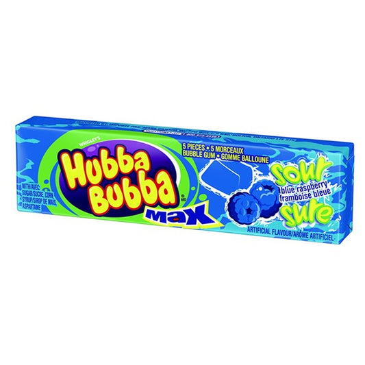 Hubba Bubba Max Sour Blue Raspberry