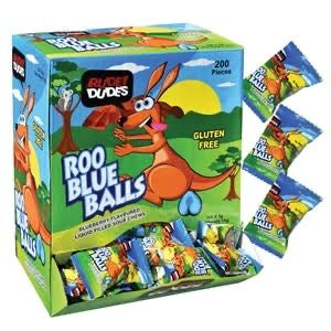 Rude Dudes Roo Blue Balls 200 piece