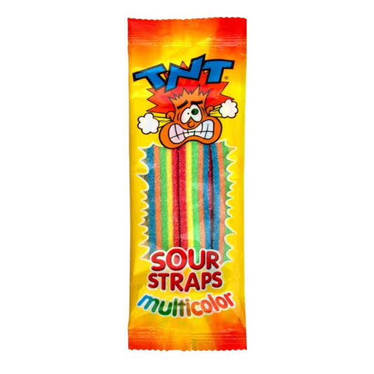 TNT Sour Straps Multicolour Bag 75g