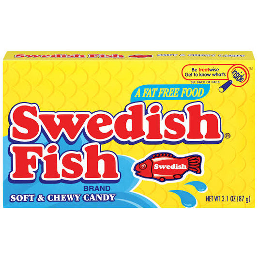 Swedish Fish Red Theatre Box 87g