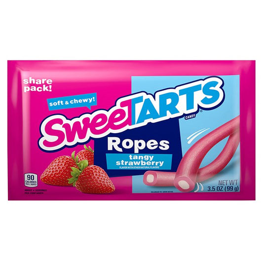 Sweet Tarts Ropes Tangy Starwberry 99g