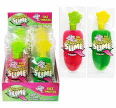 Sour Tongue Slime Strawberry & Green Apple