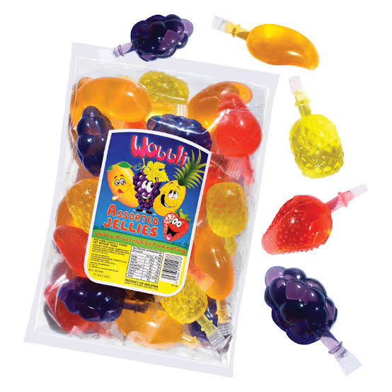 Wobbli Jelly Assorted 24 pack